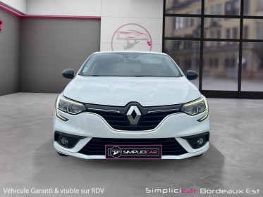 Renault megane iv berline tce 100 energy limited car play regulateur gps garantie 12 mois occasion simplicicar bordeaux ...