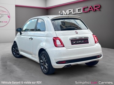Fiat 500 serie 8 euro 6d-temp 1.2 69 ch s/s dualogic sport occasion cannes (06) simplicicar simplicibike france