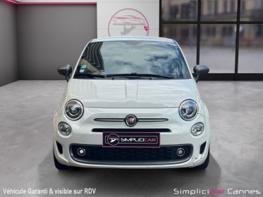 Fiat 500 serie 8 euro 6d-temp 1.2 69 ch s/s dualogic sport occasion cannes (06) simplicicar simplicibike france