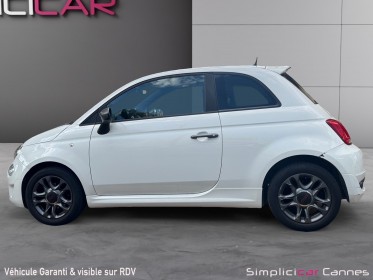 Fiat 500 serie 8 euro 6d-temp 1.2 69 ch s/s dualogic sport occasion cannes (06) simplicicar simplicibike france