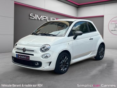Fiat 500 serie 8 euro 6d-temp 1.2 69 ch s/s dualogic sport occasion cannes (06) simplicicar simplicibike france