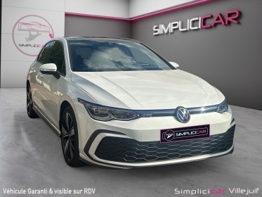 Volkswagen golf 1.4 hybrid rechargeable opf 245 dsg6 gte, caméra de recul, park assist, régulateur de vitesse, garantie...