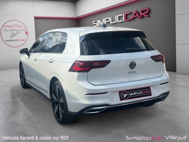 Volkswagen golf 1.4 hybrid rechargeable opf 245 dsg6 gte, caméra de recul, park assist, régulateur de vitesse, garantie...