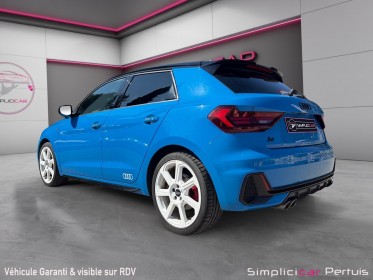 Audi a1 sportback 40 tfsi 200ch s line sièges chauffants jantes blanches garantie 12 mois occasion simplicicar pertuis ...