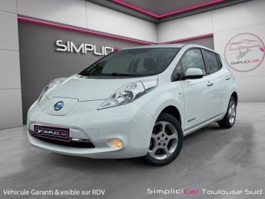 Nissan leaf electrique 24kwh acenta sièges avants arrières et volant chauffant caméra de recul garantie 12 mois occasion...