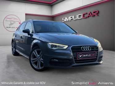 Audi a3 sportback 2.0 tdi 150 s line s tronic 6 garantie 12 mois occasion simplicicar amiens  simplicicar simplicibike france