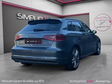 Audi a3 sportback 2.0 tdi 150 s line s tronic 6 garantie 12 mois occasion simplicicar amiens  simplicicar simplicibike france