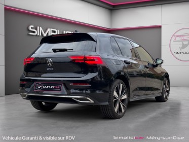 Volkswagen golf gte iq.lights sièges chauffants régulateur adaptatif garantie 12 mois occasion simplicicar mery-sur-oise...