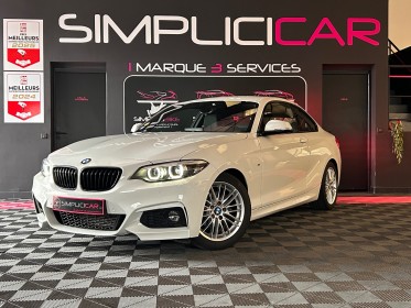 Bmw serie 2 coupe f22 lci 218d 150 ch m sport garantie 12 mois occasion  simplicicar aix les bains simplicicar simplicibike...