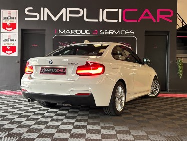 Bmw serie 2 coupe f22 lci 218d 150 ch m sport garantie 12 mois occasion  simplicicar aix les bains simplicicar simplicibike...