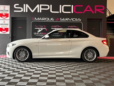 Bmw serie 2 coupe f22 lci 218d 150 ch m sport garantie 12 mois occasion  simplicicar aix les bains simplicicar simplicibike...
