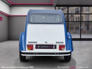 CitroËn 2cv 6 special restauration esthétique et mécanique planché traité anti rouille occasion simplicicar valence -...