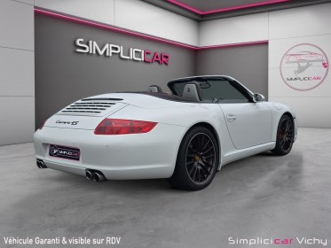 Porsche 911 carrera 4 cabriolet 997 s 3.8i 355 ch pas de malus révisée garantie 12 mois occasion simplicicar vichy...