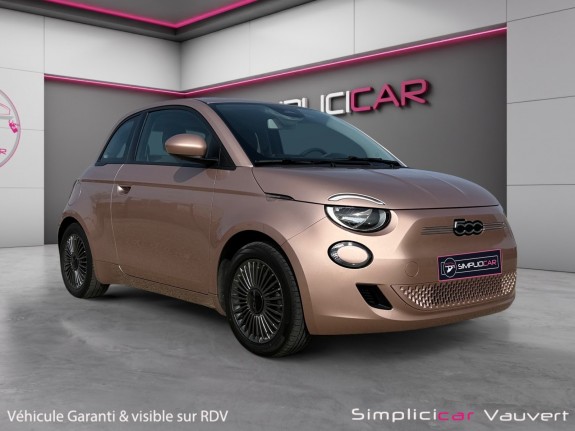 Fiat 500 nouvelle my22 serie 1 step 1 e 118 ch icône, garantie 12 mois occasion simplicicar lunel simplicicar simplicibike...