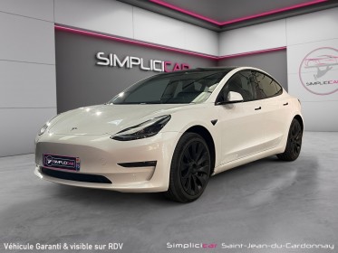 Tesla model 3 autonomie standard plus rwd garantie constructeur occasion simplicicar saint-jean simplicicar simplicibike france