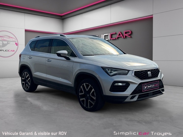 Seat ateca 1.5 tsi 150 ch start/stop dsg7 style jantes 18 hayon électrique carplay acc garantie 12 mois occasion barberey...
