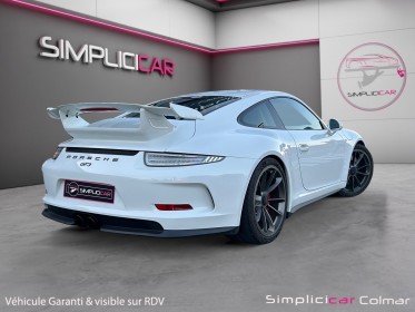 Porsche 911 gt3 type 991 clubsport 3.8i 475ch pdk garantie 12 mois occasion simplicicar colmar simplicicar simplicibike france
