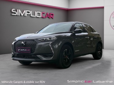 Ds ds3 crossback puretech 100 bvm6 performance line occasion simplicicar labarthe simplicicar simplicibike france
