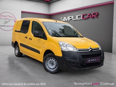 Citroen berlingo 1.6 hdi 90 l2 rallongé tva récupérable garantie 12 mois occasion simplicicar colmar simplicicar...