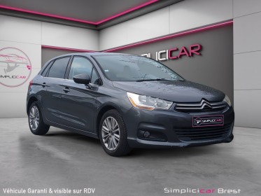 Citroen c4 hdi 110 fap - garantie 12 mois occasion simplicicar brest simplicicar simplicibike france