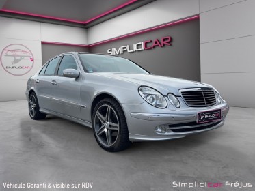 Mercedes classe e e 270 cdi avantgarde a occasion simplicicar frejus  simplicicar simplicibike france