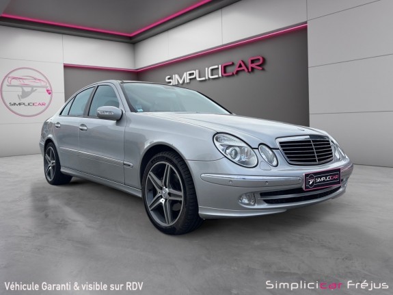 Mercedes classe e e 270 cdi avantgarde a occasion simplicicar frejus  simplicicar simplicibike france