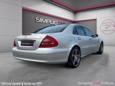 Mercedes classe e e 270 cdi avantgarde a occasion simplicicar frejus  simplicicar simplicibike france