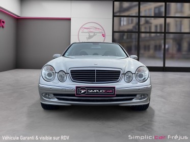 Mercedes classe e e 270 cdi avantgarde a occasion simplicicar frejus  simplicicar simplicibike france