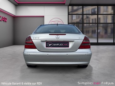 Mercedes classe e e 270 cdi avantgarde a occasion simplicicar frejus  simplicicar simplicibike france