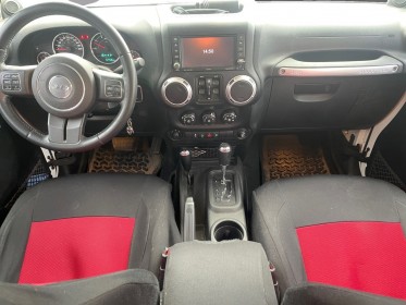 Jeep wrangler 2.8 crd 200 unlimited sahara / prepa bumper / camera / entretien a jour occasion simplicicar salon de provence...