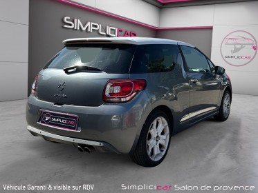 Citroen ds3 thp 150 sport chic / sièges chauffants / radars ar / entretiens occasion simplicicar salon de provence...