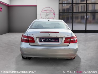 Mercedes classe e coupe 220 cdi blueefficiency executive a moteur change avec facture occasion avignon (84) simplicicar...