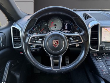 Porsche cayenne 4.2d v8 385 ch s tiptronic - toit ouvrant - attelage - carplay - jantes turbo 21 occasion simplicicar rennes...