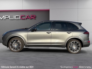 Porsche cayenne 4.2d v8 385 ch s tiptronic - toit ouvrant - attelage - carplay - jantes turbo 21 occasion simplicicar rennes...