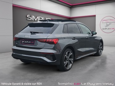 Audi a3 sportback 35 tfsi mild hybrid 150 s tronic 7 s line occasion simplicicar velay simplicicar simplicibike france