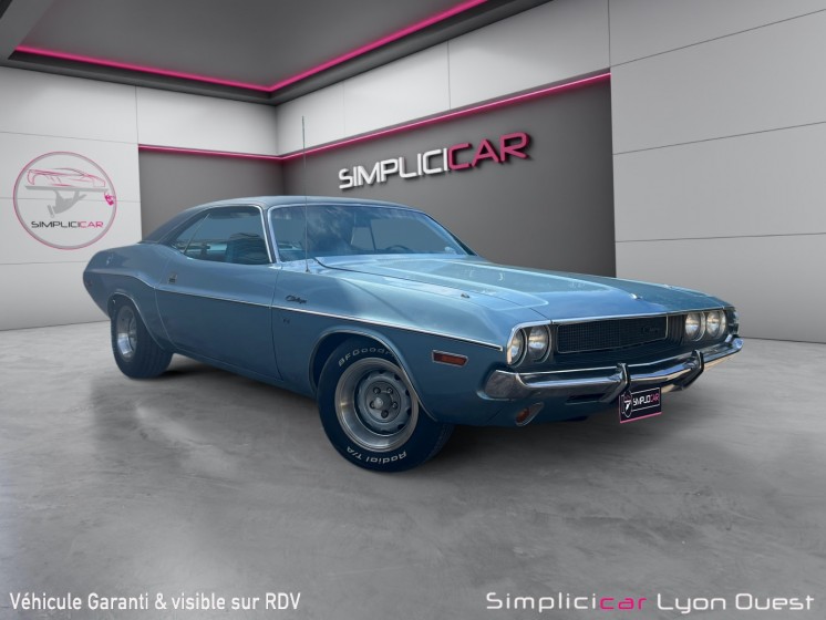 Dodge challenger 383 occasion simplicicar lyon ouest simplicicar simplicibike france Dodge challenger 383 occasion simplicicar lyon ouest simplicicar simplicibike france