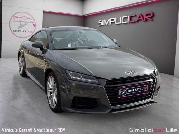 Audi tt coupe 1.8 tfsi 180 s tronic 7 s line suivi audi occasion simplicicar lille  simplicicar simplicibike france