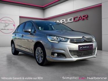 Citroen c4 c4 bluehdi 120 ss bvm6 millenium carplay radar av/ar garantie 12 mois occasion simplicicar narbonne simplicicar...