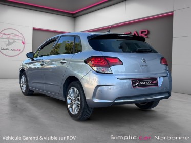 Citroen c4 c4 bluehdi 120 ss bvm6 millenium carplay radar av/ar garantie 12 mois occasion simplicicar narbonne simplicicar...