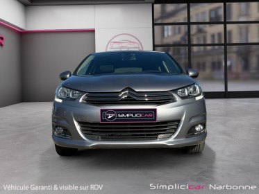 Citroen c4 c4 bluehdi 120 ss bvm6 millenium carplay radar av/ar garantie 12 mois occasion simplicicar narbonne simplicicar...