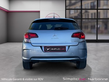 Citroen c4 c4 bluehdi 120 ss bvm6 millenium carplay radar av/ar garantie 12 mois occasion simplicicar narbonne simplicicar...