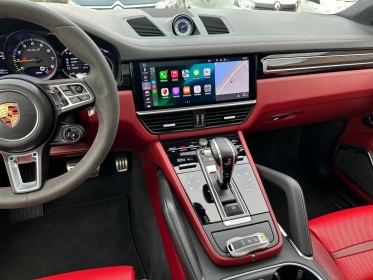 Porsche cayenne coupe turbo s e-hybrid 4.0 v8 680 ch gris craie - full - faible km - immat fr - occasion simplicicar...