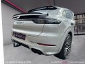 Porsche cayenne coupe turbo s e-hybrid 4.0 v8 680 ch gris craie - full - faible km - immat fr - occasion simplicicar...