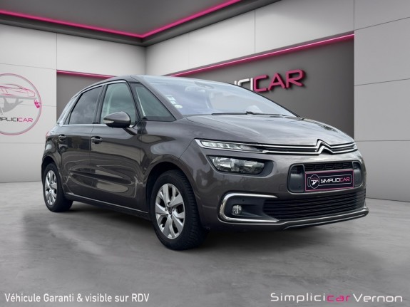 Citroen c4 picasso bluehdi 120 ss feel  applecarplay  caméra de recul  attelage  garantie 12 mois occasion simplicicar...