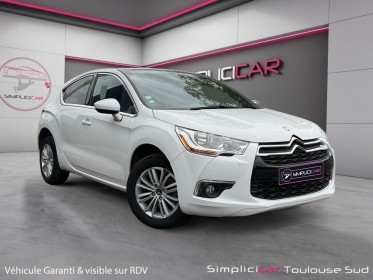 Citroen ds4 1.6 vti 120 première main entretien complet radars de recul garantie 12 mois occasion simplicicar toulouse sud...