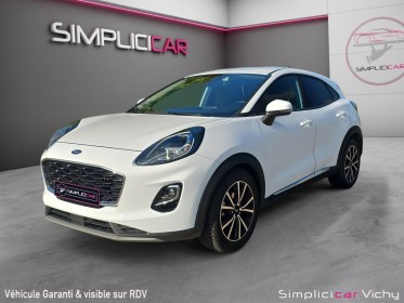 Ford puma 1.0 ecoboost 125 ch mhev titanium bvm6 garantie 12 mois occasion simplicicar vichy simplicicar simplicibike france