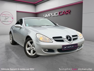 Mercedes slk 200 kompressor cabriolet occasion abbeville simplicicar simplicibike france