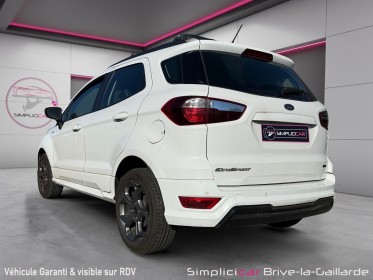 Ford ecosport 1.0 ecoboost 125 bvm6 st-line occasion simplicicar brive la gaillarde  simplicicar simplicibike france