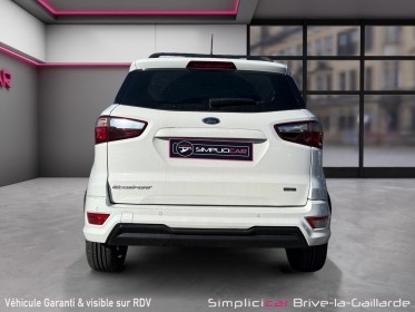 Ford ecosport 1.0 ecoboost 125 bvm6 st-line occasion simplicicar brive la gaillarde  simplicicar simplicibike france