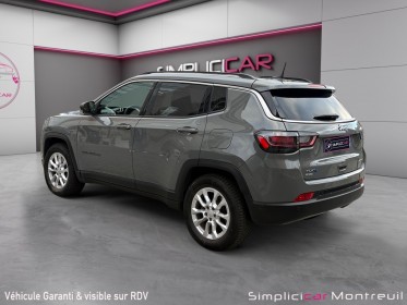 Jeep compass 1.3 phev t4 190 ch 4xe eawd limited/garantie 12 mois/carplay/caméra occasion montreuil (porte de vincennes)(75)...